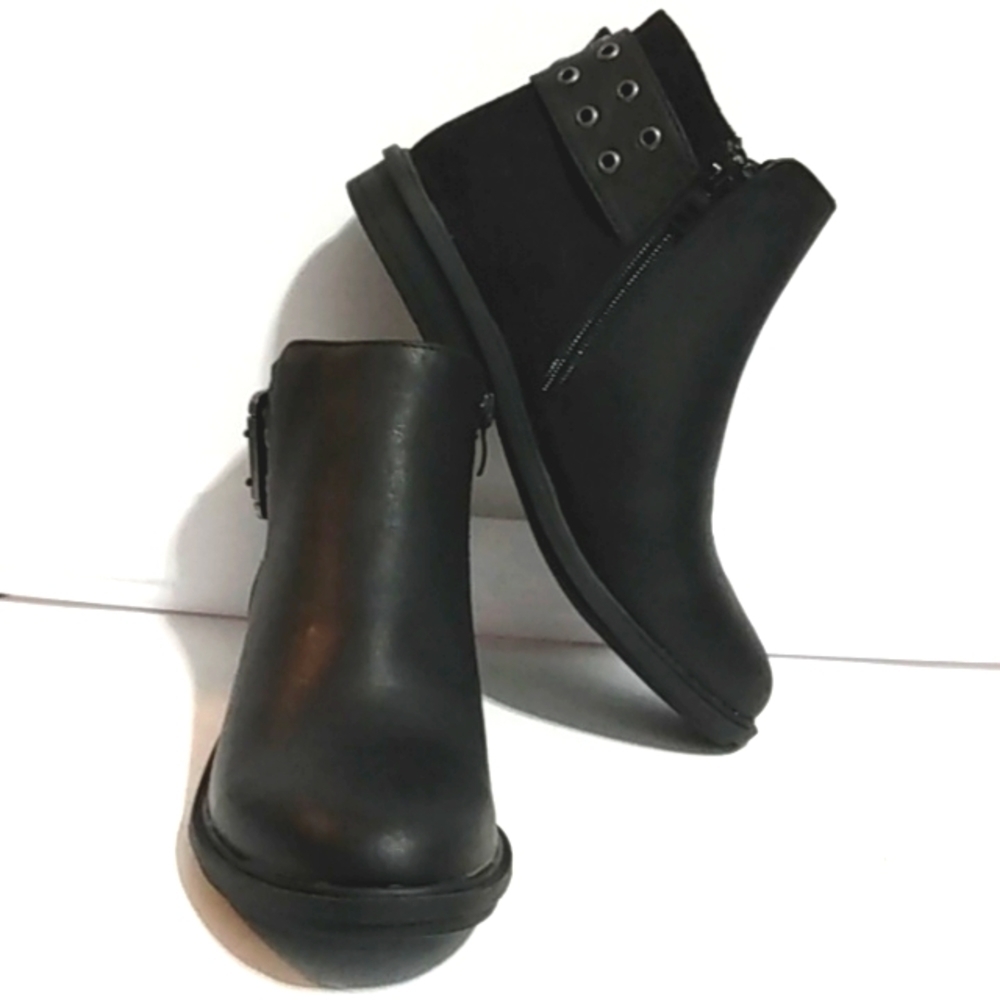 ROCKET DOG MOTO BOOTS - Combat Ankle Booties - Black - SIZE 6 NWOT